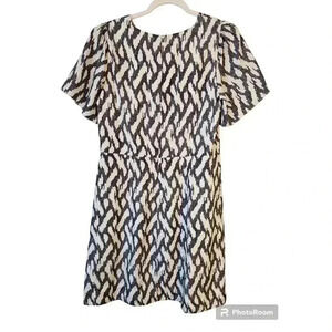 J.CREW COLLECTION Women's Silk Flutter Sleeve Business Casual Dress Size 10